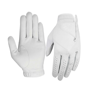 Gants de golf en cuir Cabretta avec logo personnalisé en peau de mouton gants de sport doux et confortables pour hommes avec emballage personnalisé - Product Image 1