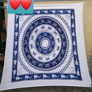 Juego de cama con estampado de algodón 100% Handloom, sábanas personalizables de calidad premium - Product Image 2