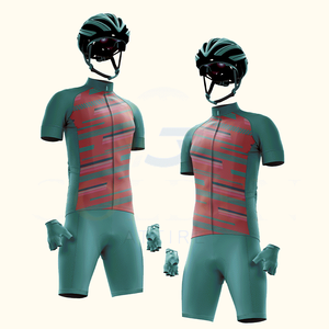 Tenue de cyclisme d'été pour hommes, vêtements d'équipe, design personnalisé, bon prix, maillots de vélo à manches courtes - Product Image 1