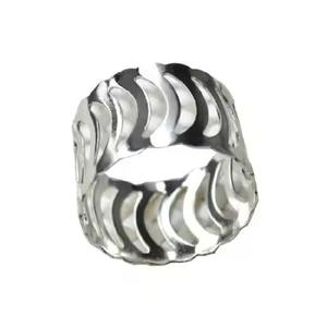 Servilletero de Metal de forma redonda chapada en cobre, accesorio decorativo de mesa elegante para boda, fiesta, banquete, uso en Hotel - Product Image 5