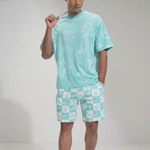 Pantalones Cortos de Algodón Estampados para Hombre a Precio Razonable, Color Único, Transpirables, Ecológicos, Estilo Urbano, Fabricante de Pakistán - Product Image 5