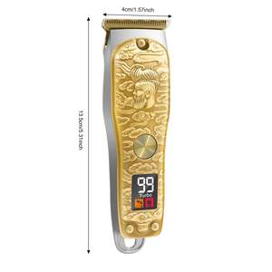 Afeitadoras Eléctricas Profesionales para Hombre y Recortadoras de Pelo, Cortapelos de Barbero de Cuchilla en T de Ajuste Cero para el Cuidado de Bigote y Barba, Inalámbricas - Product Image 1