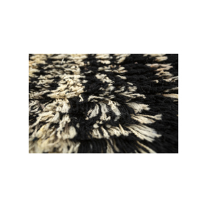 Alfombra de Lana Anudada a Mano Zuri Paem-672, Gris y Negra con Estampado Abstracto de Animales, para Sala de Estar o Pasillo, Rectangular, Nuevo Modelo - Product Image 3