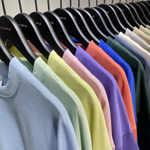 Fabricants de vêtements personnalisé de haute qualité 100% coton coupe ample épaule tombante imprimé blanc T-shirt uni pour hommes tricoté - Product Image 4