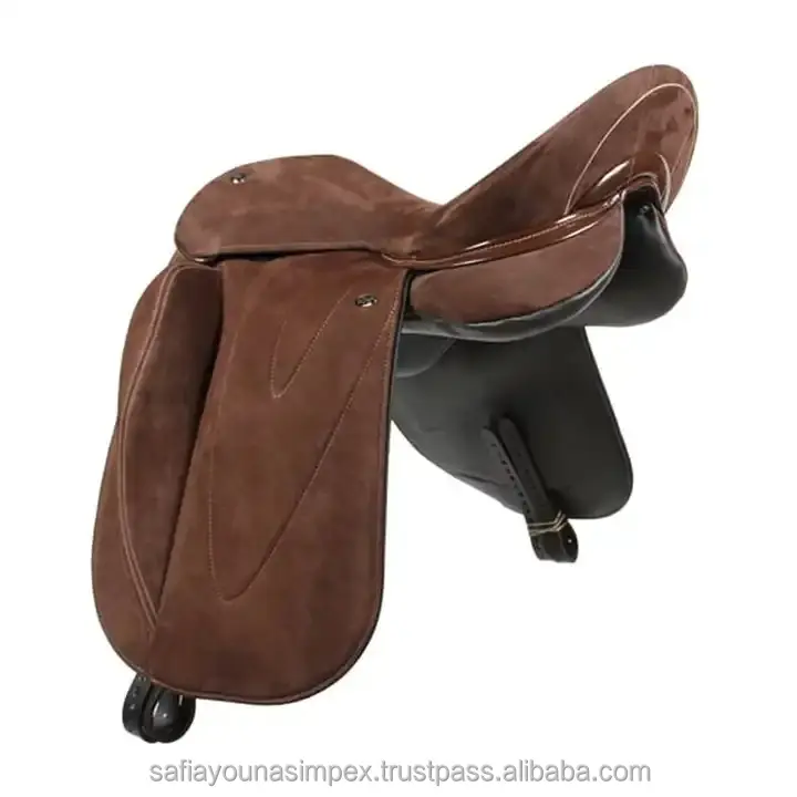 Sella per cavalli da Dressage per cavalli con strumenti di alta qualità a cavallo in pelle pura e Anti-traspirante