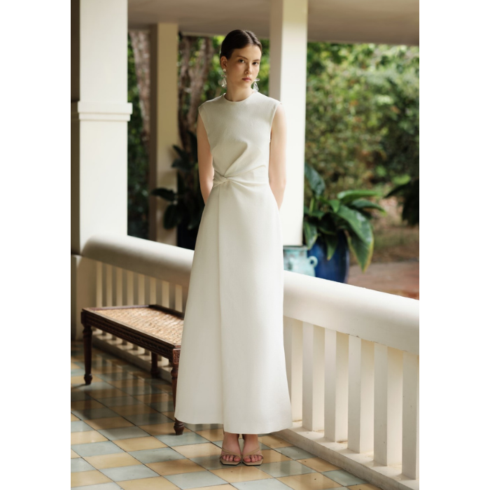 shona joy bias frill midi dress Shona Joy Fabiana Frill Midi Dress – Restitched