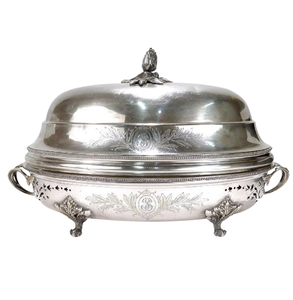 Vajilla de acero inoxidable de tamaño mediano, cuenco de inmersión para salsa, salsa, diseño personalizado, plato para asar, platos para condimentos - Product Image 1