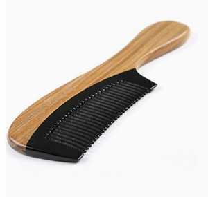 Peigne en corne naturelle fabriqué à la main personnalisé de haute qualité pour coiffer les cheveux fabriqués à partir de véritable corne de buffle de HUMAYUN WORLD CRAFTS - Product Image 6