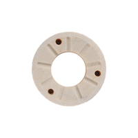 Ensemble de meules à lait de soja de 150 mm WA36P, disque abrasif en céramique de qualité alimentaire à 3 trous, 150x23x32 mm pour machine à tofu