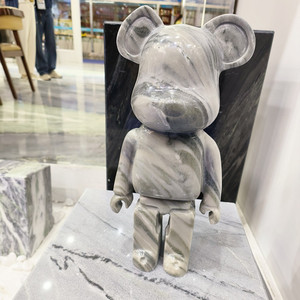 Estatua de Mármol <span class=keywords><strong>Bearbrick</strong></span> de Refine Stone Supply para Decoración del Hogar - Product Image 2