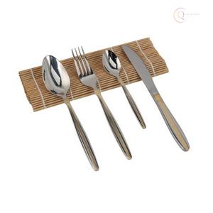 Ensemble de couverts de luxe en acier inoxydable pour la maison et les dîners de fête |   Vaisselle moderne écologique avec des couleurs personnalisées - Product Image 3