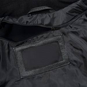 "Veste universitaire confortable en cuir de laine pour hommes-Respirante, durable et parfaite pour les vêtements décontractés et les tenues à la mode" - Product Image 5