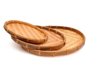 Plateau de service à thé et à nourriture Plateau de service à dessert tissé en rotin de forme carrée de la plus grande qualité à un prix abordable - Product Image 4