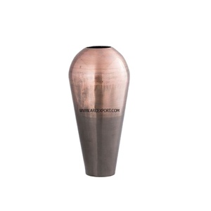 Antique Design Copper Plated Table Decorative Flower <b>Vases</b> and Pots Restaurant Decorating Indoor Flower Pots for Any Occasions - Product Image 1