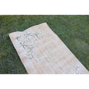 พรมลายตุรกี ขนาด 3x6.1 ฟุต พรมวินเทจ พรมขนสัตว์สีน้ำตาล - Product Image 5