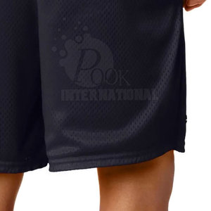New Style Men Mesh Shorts Solid Color Shorts For <b>Sale</b> Running Mesh Shorts Made In Pakistan - Product Image 6