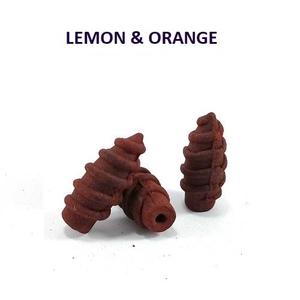 Natural Lemon & Orange Screw <b>Backflow</b> <b>Incense</b> <b>Cones</b> Wholesale Supply at Leading Price ( Red ) - Product Image 1