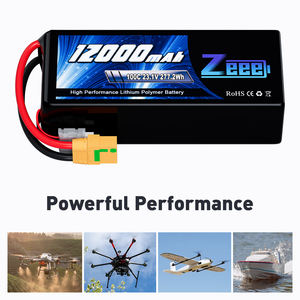 Zeee高容量FPVドローンバッテリー6S/7S/8S 23.1V 12000mAh 100C HV高電圧軽量6S LipoバッテリーFPVドローンバッテリー - Product Image 5