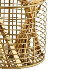Support à ustensiles en laiton de haute qualité, design élégant fait main pour cuillères, fourchettes, couteaux, disponible en gros - Product Image 6