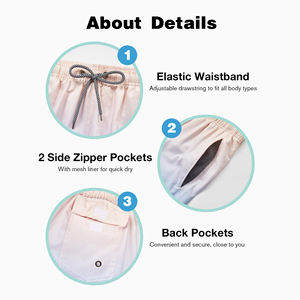 Shorts de Baño para Hombre, Secado Rápido, de la Mejor Calidad, con Malla Interior de Compresión y Bolsillos Laterales - Product Image 3