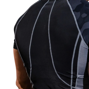 <b>Custom</b> Short Sleeve Surf Logo Mma Bjj <b>Compression</b> <b>Shirt</b> Sublimated Jiu Jitsu Rashguards <b>Design</b> Your Own <b>Custom</b> Rash Guard - Product Image 6