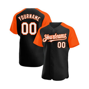 Maillots de baseball à manches courtes respirants 100% polyester Couleurs et tailles personnalisées OEM/ODM Vente en gros avec impression numérique - Product Image 4