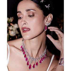 Collier en diamant rouge écarlate - Product Image 2