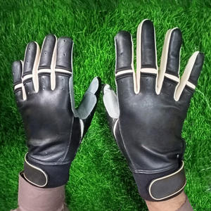 Vente en gros Original personnalisé en cuir Softball & Baseball Gants de Frappeur Professionnel Meilleur Équipement de Sport Enfants Jeunes Adultes Formation - Product Image 3
