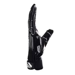 Offre Spéciale adulte jeunesse noir Football réception gants Silicone haute adhérence collant paume professionnel américain Football gants - Product Image 2