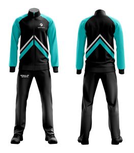 Survêtement personnalisé avec fermeture éclair, pantalon de survêtement, vêtements de sport pour hommes, survêtement décontracté surdimensionné, survêtement d'hiver pour jogging - Product Image 3