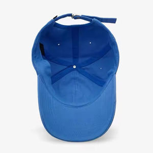 Haute qualité 6 panneaux hommes femmes casquette de baseball feutre Patch logo coton casquette de baseball personnalisée - Product Image 3