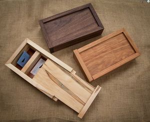 TOP BRAND HANDCRAFT <b>WOODEN</b> <b>GIFT</b> <b>BOX</b> STORAGE SOLID Jewellery <b>Box</b> Cosmetic <b>Box</b> for Christmas Decoration - Product Image 3