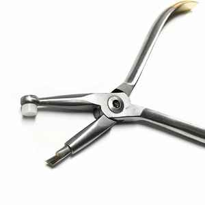 Instrumentos Quirúrgicos Medicab, Pinza Removedora de Adhesivo Dental de Ortodoncia de 1 Pieza, Manual, de Acero, Reutilizable, Certificado CE Clase I - Product Image 1