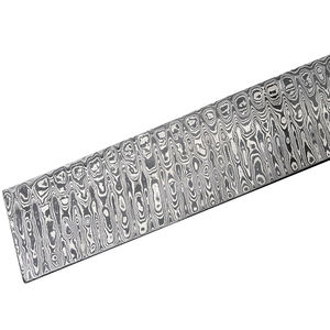 Billet en acier Damas de haute qualité, fabriqué à la main avec un motif carré, billet en acier Damas coulé et soudé - Product Image 2