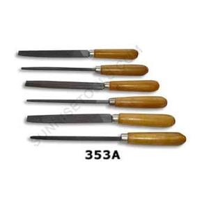 Lima (juego de 6 piezas) con herramientas de joyería con mango de madera - Product Image 1