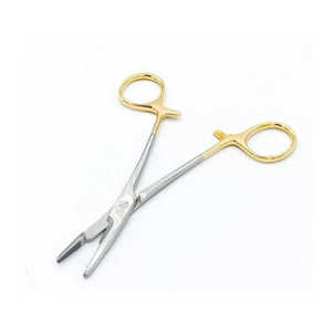 Soporte de aguja Derf de acero inoxidable de 12 cm de alta calidad Base de instrumentos quirúrgicos fabricados en Pakistán - Product Image 2