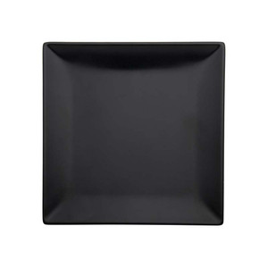 Plato cuadrado de gres negro Boston M1934 de 30 x 30 cm para restaurante, hotel, suministros al por mayor, vajilla al por mayor - Product Image 1