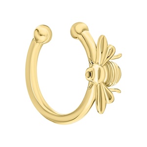 Fly Ear Wrap <b>Helix</b> Dainty Minimalist <b>Stud</b> Earrings Gold Plated No Piercing One Sided Earring Anniversary Party Christmas Gift - Product Image 4