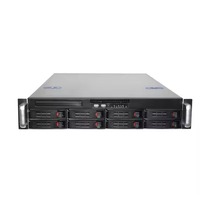 Chassis Server industri perakit panas 8 Bays