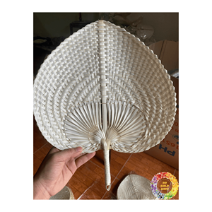 Éventail élégant en bambou de qualité supérieure, origine Vietnam, prix compétitif pour le mariage et le refroidissement d'été, couleur personnalisée. - Product Image 2