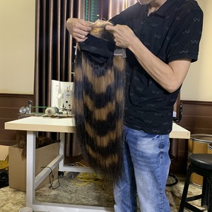 Vente chaude En Gros Cuticule Aligné Non Transformé Cheveux Vietnamiens Vierge Cheveux Humains Lace Front Perruques Droite Livraison Gratuite Doux - Product Image 2