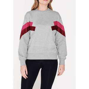 Prix de gros couleur et logo personnalisés sweatshirts pour femmes logo imprimé personnalisé sweatshirts décontractés pour femmes de haute qualité - Product Image 1
