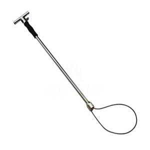 อุปกรณ์จับหมูสเตนเลสสตีลทนทานก้านเหล็กชุบนิกเกิล1/4" - Product Image 1