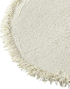 Napperon brodé à la main de haute qualité Perles de verre vanille uniques Design Fêtes classiques Autres occasions Prix de gros - Product Image 6