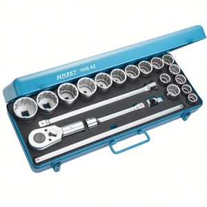 Hazet <b>12</b>-<b>Point</b> Square Short 3/4'' <b>Sockets</b> Set 21-Piece in Inches - Product Image 2