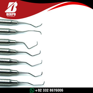 Juego de Instrumentos Quirúrgicos para Rellenos Dentales de Composite, 7 Piezas, Acero Inoxidable, Manual, Reutilizable, Agarre Ergonómico - Product Image 3