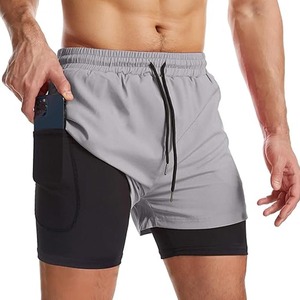 กางเกงขาสั้นออกกำลังกายผ้าฝ้ายสำหรับผู้ชายสไตล์สตรีทสำหรับฟิตเนสกลางแจ้งกำหนดได้เอง2025 - Product Image 1
