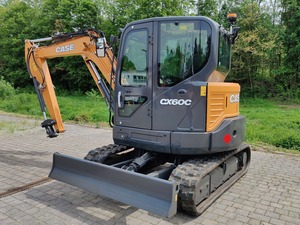 Mini-excavatrice CASE CX60C 6 tonnes de qualité supérieure |   Mini-excavatrice sur chenilles d'occasion, vente chaude, haute qualité, prix bas - Product Image 2