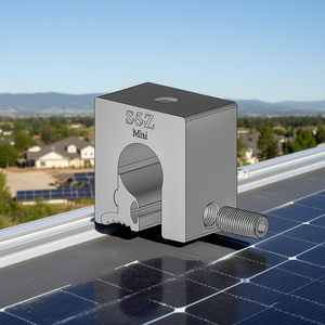 Abrazadera de junta vertical S-5, modelo S-5-Z Mini NB sin tornillos, versión USS-S5-S-5STASEA US para sistema de montaje solar - Product Image 3