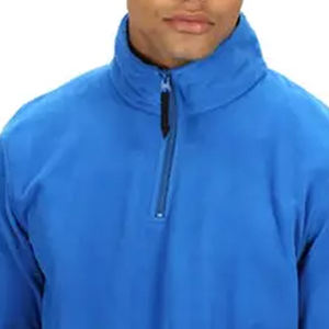 Sweat-shirt pour homme en tissu respirant à prix de gros, avec col montant zippé, design de logo personnalisé, manches longues pour homme avec service OEM - Product Image 2